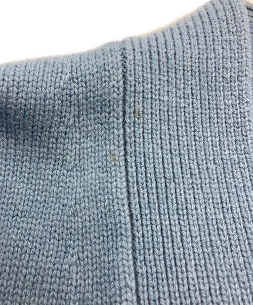 CINOH（チノ）CINOH (チノ) OVERSIZE CARDIGAN ブルー サイズ:48の古着・服飾アイテム