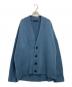 CINOH（チノ）の古着「OVERSIZE CARDIGAN」｜ブルー