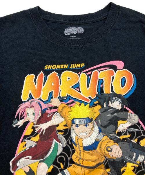 NARUTO（ナルト）NARUTO (ナルト) NARUTO 00's プリントTシャツ ブラック サイズ:XLの古着・服飾アイテム