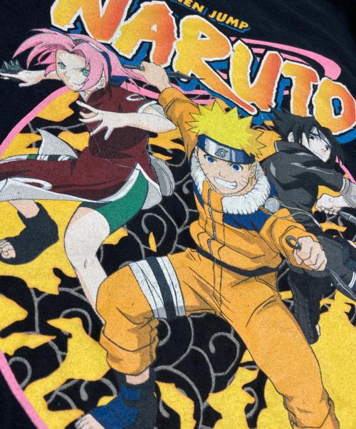 NARUTO（ナルト）NARUTO (ナルト) NARUTO 00's プリントTシャツ ブラック サイズ:XLの古着・服飾アイテム