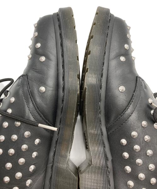 Dr.Martens（ドクターマーチン）Dr.Martens (ドクターマーチン) スタッズ3ホールレザーシューズ ブラック サイズ:UK7/EU41の古着・服飾アイテム