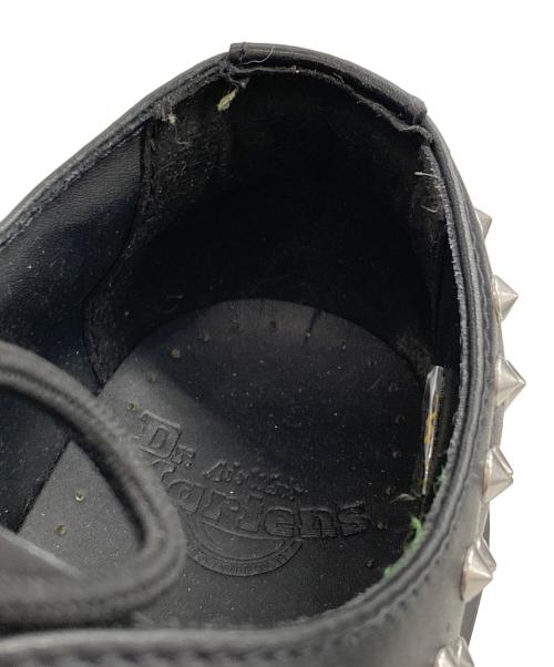 Dr.Martens（ドクターマーチン）Dr.Martens (ドクターマーチン) スタッズ3ホールレザーシューズ ブラック サイズ:UK7/EU41の古着・服飾アイテム