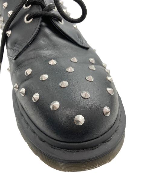 Dr.Martens（ドクターマーチン）Dr.Martens (ドクターマーチン) スタッズ3ホールレザーシューズ ブラック サイズ:UK7/EU41の古着・服飾アイテム