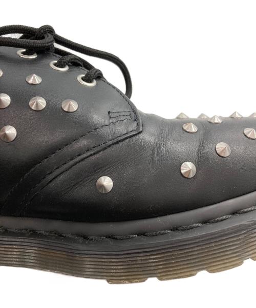 Dr.Martens（ドクターマーチン）Dr.Martens (ドクターマーチン) スタッズ3ホールレザーシューズ ブラック サイズ:UK7/EU41の古着・服飾アイテム