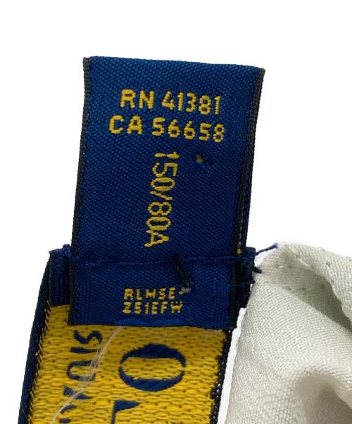 POLO RALPH LAUREN（ポロ・ラルフローレン）POLO RALPH LAUREN (ポロ・ラルフローレン) 花柄カシュクールワンピース アイボリー×ブルー サイズ:SIZE 0の古着・服飾アイテム