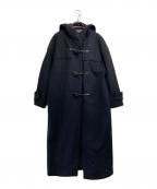 uncraveアンクレイヴ）の古着「プルーフメルトンダッフルコート」｜ネイビー