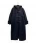 uncrave（アンクレイヴ）の古着「プルーフメルトンダッフルコート」｜ネイビー