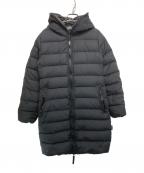 DUVETICAデュベティカ）の古着「フーデッドダウンコート」｜ブラック