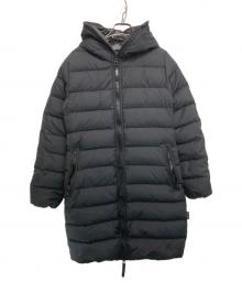 DUVETICA（デュベティカ）の古着「フーデッドダウンコート」｜ブラック