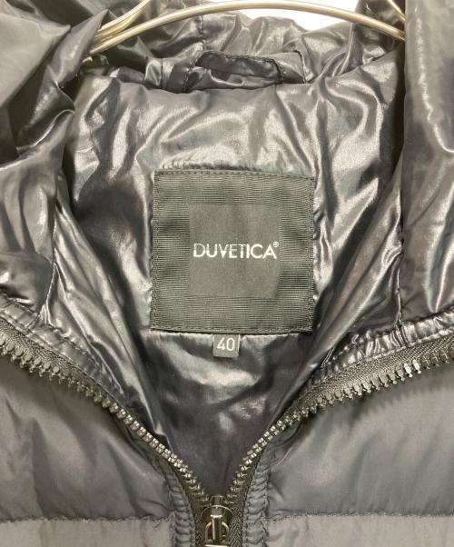 DUVETICA（デュベティカ）DUVETICA (デュベティカ) フーデッドダウンコート ブラック サイズ:40の古着・服飾アイテム