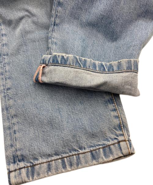 Acne studios（アクネ ストゥディオス）ACNE STUDIOS (アクネ ストゥディオス) 1991 Toj Light Blue Vintage ベルテッドデニムパンツ インディゴ サイズ:W24 L32の古着・服飾アイテム