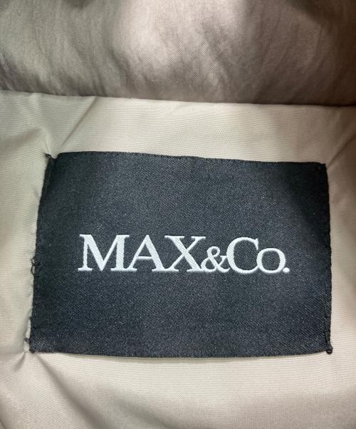 MAX&Co.（マックスアンドコー）MAX&Co. (マックスアンドコー) 中綿コート グレー サイズ:40の古着・服飾アイテム
