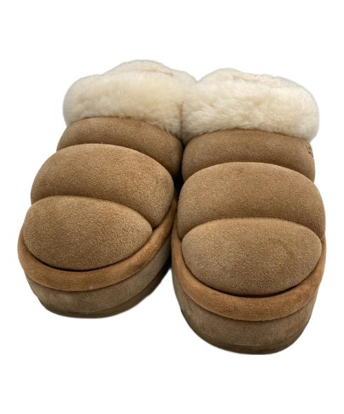 UGG（アグ）UGG (アグ) スリッポン ベージュ サイズ:24の古着・服飾アイテム