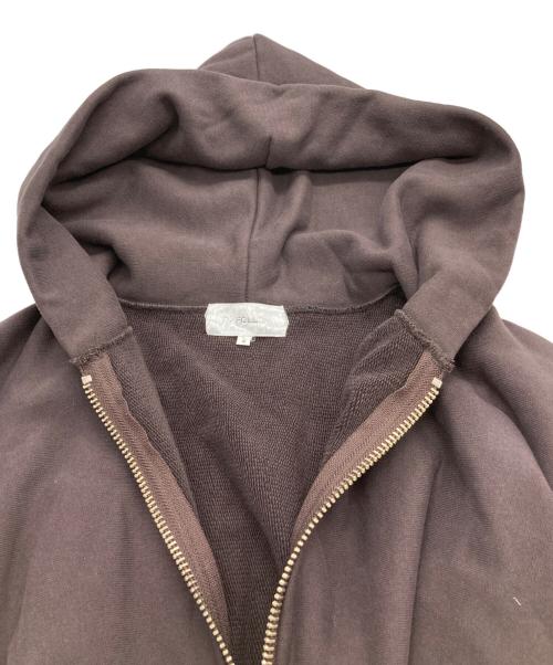 FOLL（フォル）FOLL (フォル) max heavy sweat zip hoodie ブラウン サイズ:2の古着・服飾アイテム