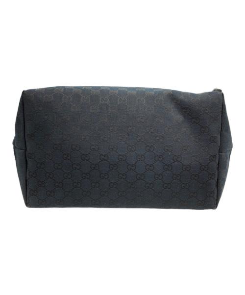 GUCCI（グッチ）GUCCI (グッチ) GGキャンバストートバッグ ブラックの古着・服飾アイテム