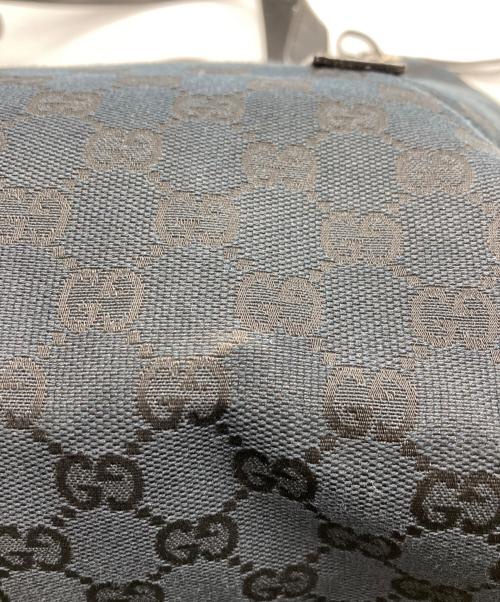 GUCCI（グッチ）GUCCI (グッチ) GGキャンバストートバッグ ブラックの古着・服飾アイテム