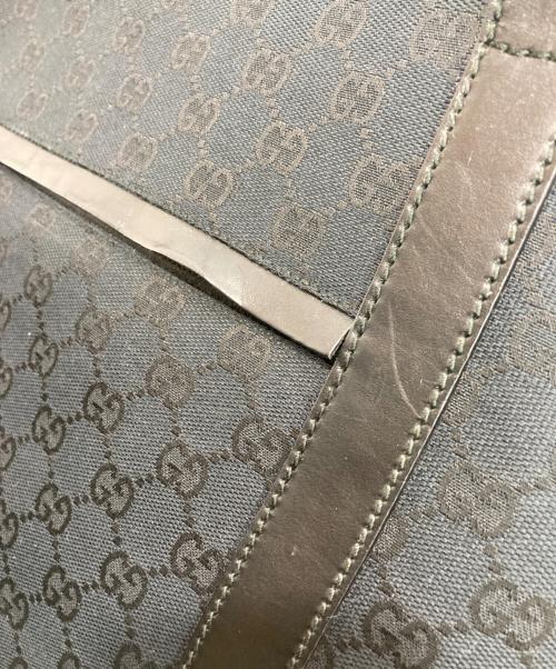 GUCCI（グッチ）GUCCI (グッチ) GGキャンバストートバッグ ブラックの古着・服飾アイテム
