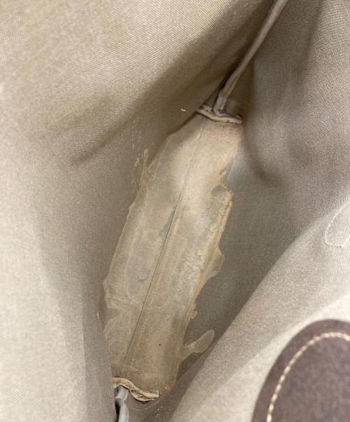 GUCCI（グッチ）GUCCI (グッチ) [OLD]GGシェリーライントートバッグ ベージュの古着・服飾アイテム