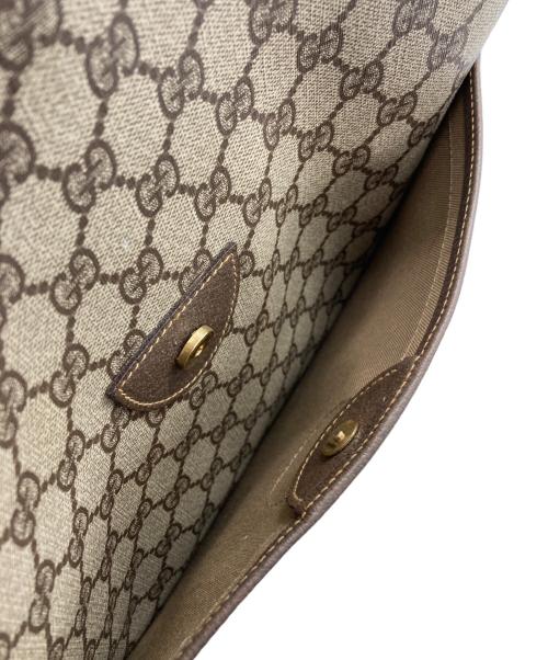 GUCCI（グッチ）GUCCI (グッチ) [OLD]GGシェリーライントートバッグ ベージュの古着・服飾アイテム