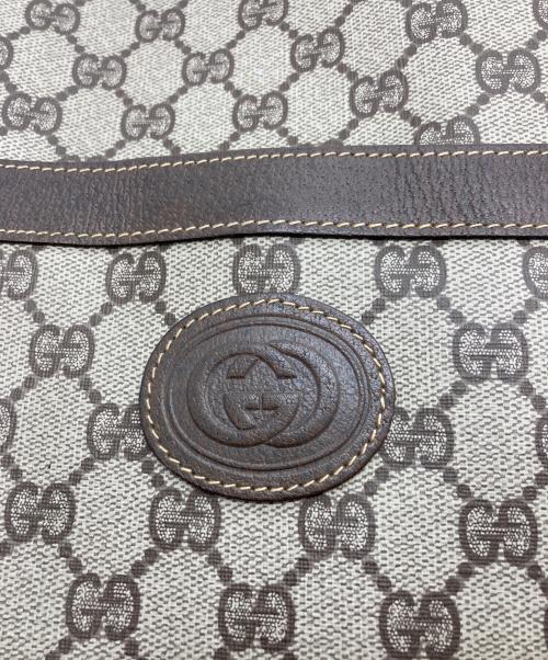 GUCCI（グッチ）GUCCI (グッチ) [OLD]GGシェリーライントートバッグ ベージュの古着・服飾アイテム