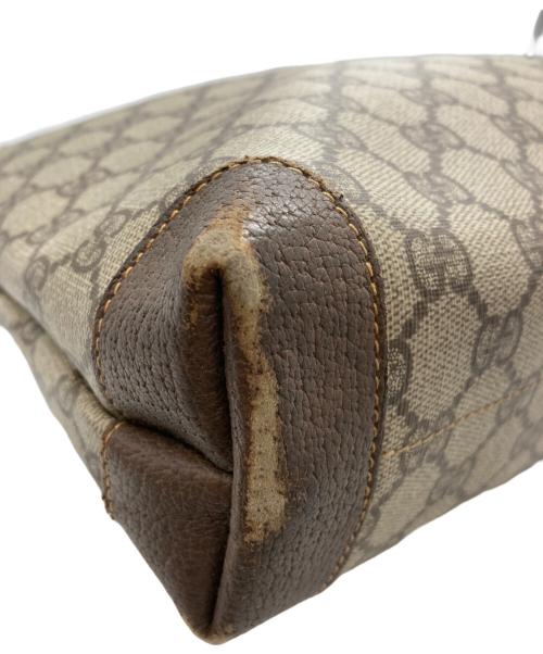 GUCCI（グッチ）GUCCI (グッチ) [OLD]GGシェリーライントートバッグ ベージュの古着・服飾アイテム