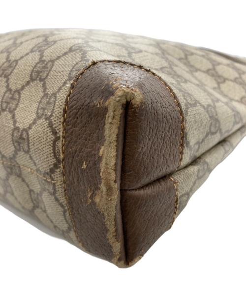 GUCCI（グッチ）GUCCI (グッチ) [OLD]GGシェリーライントートバッグ ベージュの古着・服飾アイテム