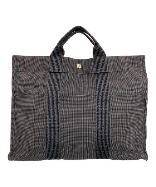 HERMES（エルメス）HERMES (エルメス) [OLD]エールラインMM/トートバッグ グレーの古着・服飾アイテム
