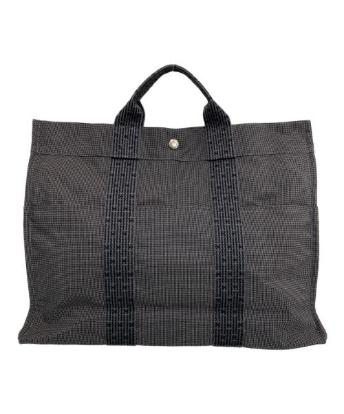 HERMES（エルメス）HERMES (エルメス) [OLD]エールラインMM/トートバッグ グレーの古着・服飾アイテム