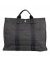 HERMES (エルメス) [OLD]エールラインMM/トートバッグ グレー：25000円