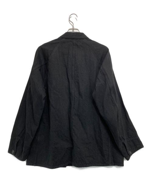 COMOLI（コモリ）COMOLI (コモリ) デニムワークジャケット ブラック サイズ:2の古着・服飾アイテム