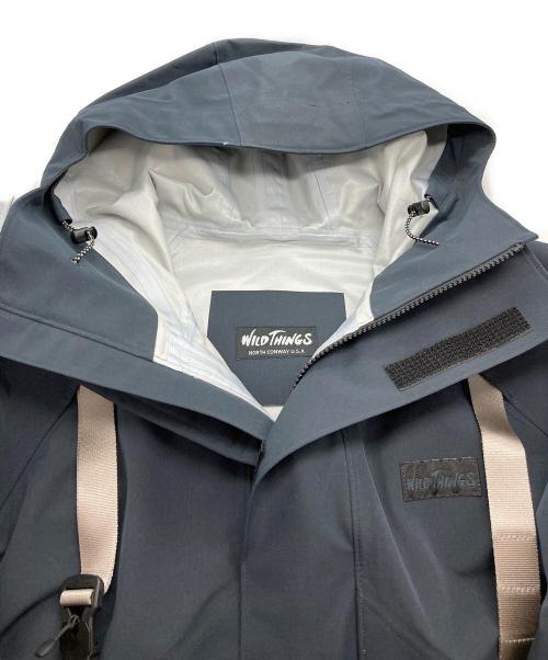 WILD THINGS（ワイルドシングス）WILD THINGS (ワイルドシングス) Adam et Rope (アダム エ ロペ) OOLSTRAP DENALI JACKET ネイビー サイズ:Mの古着・服飾アイテム