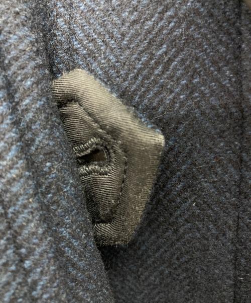 AURALEE（オーラリー）AURALEE (オーラリー) ウールヘリンボーンコート ネイビー サイズ:3の古着・服飾アイテム