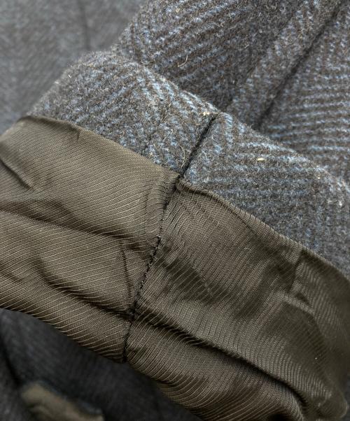 AURALEE（オーラリー）AURALEE (オーラリー) ウールヘリンボーンコート ネイビー サイズ:3の古着・服飾アイテム