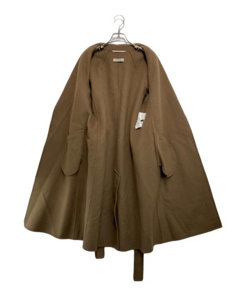 'S Max Mara（エスマックスマーラ）'S Max Mara (エスマックスマーラ) クチートアマーノ ベルテッドコート ブラウン サイズ:J42の古着・服飾アイテム