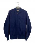 MARNIマルニ）の古着「ウール混ブルゾン」｜ネイビー