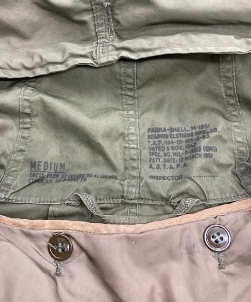 US ARMY（ユーエスアーミー）US ARMY (ユーエスアーミー) M51 フィッシュテール モッズコート カーキ サイズ:Mの古着・服飾アイテム