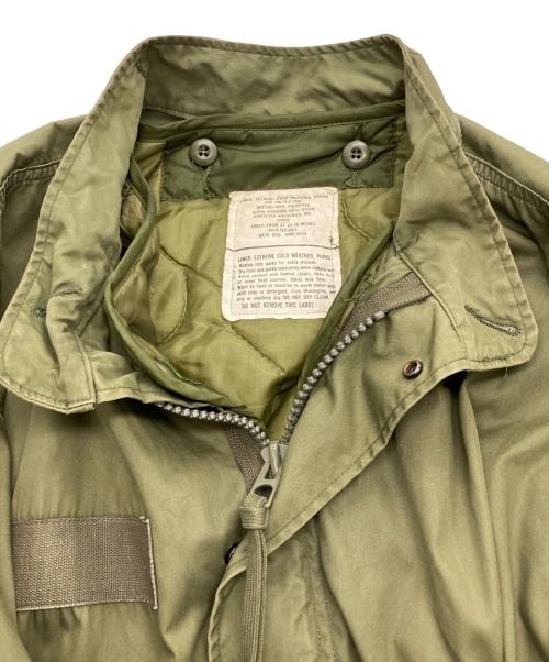 US ARMY（ユーエスアーミー）US ARMY (ユーエスアーミー) [古着]70's-80's M-65 Fishtall Parka カーキ サイズ:Lの古着・服飾アイテム