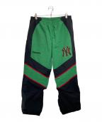 SUPREME×MLBシュプリーム×エムエルビー）の古着「NY Yankees トラックパンツ」｜ブラック