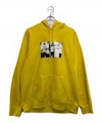 SUPREMEシュプリーム）の古着「classic ad hooded sweatshirt」｜イエロー