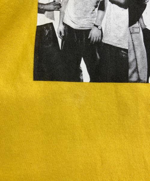 SUPREME（シュプリーム）Supreme (シュプリーム) classic ad hooded sweatshirt イエロー サイズ:Lの古着・服飾アイテム
