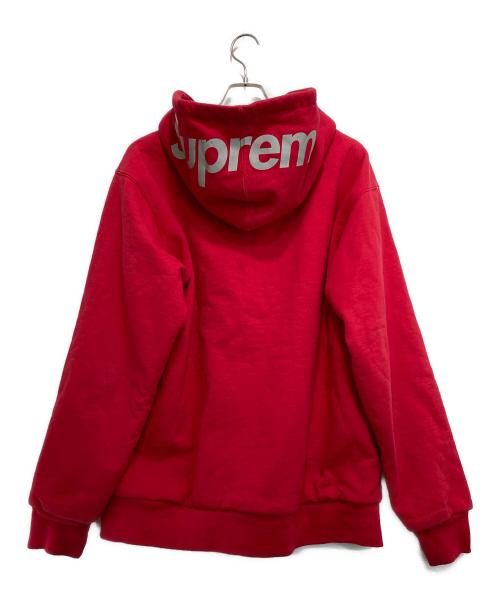 SUPREME（シュプリーム）Supreme (シュプリーム) 3M Reflective Logo Thermal ZipUp レッド サイズ:XLの古着・服飾アイテム