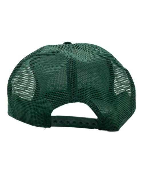 ROLEX（ロレックス）ROLEX (ロレックス) [古着]90’s ロゴ刺繍メッシュキャップ グリーンの古着・服飾アイテム