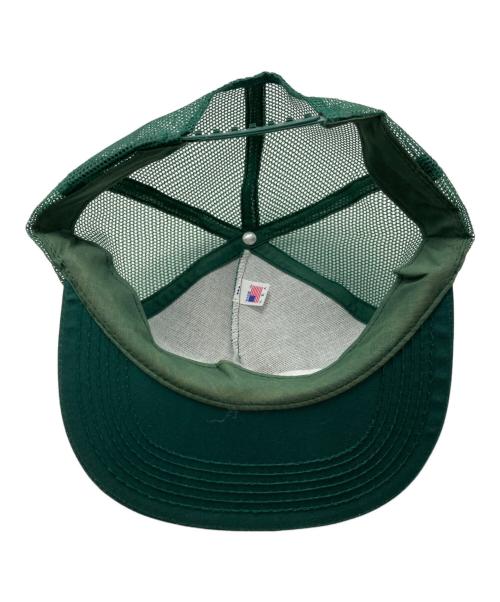 ROLEX（ロレックス）ROLEX (ロレックス) [古着]90’s ロゴ刺繍メッシュキャップ グリーンの古着・服飾アイテム