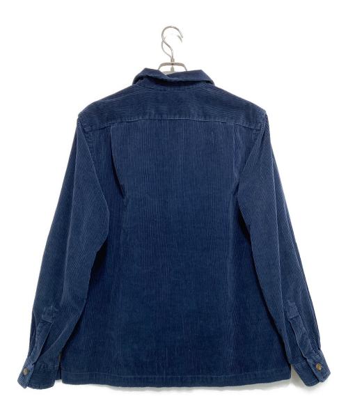 POLO RALPH LAUREN（ポロ・ラルフローレン）POLO RALPH LAUREN (ポロ・ラルフローレン) CLASSIC FIT コーデュロイ オープンカラーシャツ ネイビー サイズ:Mの古着・服飾アイテム