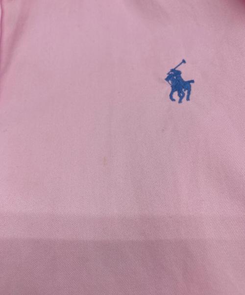 RALPH LAUREN（ラルフローレン）RALPH LAUREN (ラルフローレン) スモールポニー 半袖ボタンダウンシャツ ピンク サイズ:Sの古着・服飾アイテム