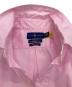 中古・古着 RALPH LAUREN (ラルフローレン) スモールポニー 半袖ボタンダウンシャツ ピンク サイズ:S：8000円