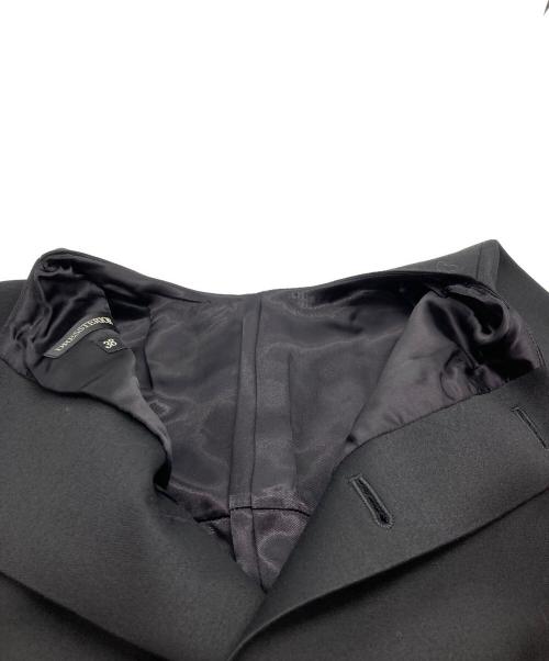 DRESSTERIOR（ドレステリア）DRESSTERIOR (ドレステリア) シルクウールブラックドレス ブラック サイズ:SIZE 38の古着・服飾アイテム