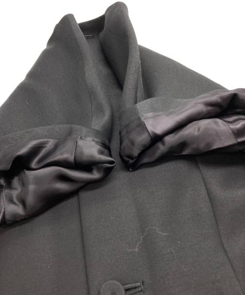 DRESSTERIOR（ドレステリア）DRESSTERIOR (ドレステリア) シルクウールブラックドレス ブラック サイズ:SIZE 38の古着・服飾アイテム