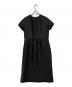 DRESSTERIOR (ドレステリア) シルクウールブラックドレス ブラック サイズ:SIZE 38：13000円