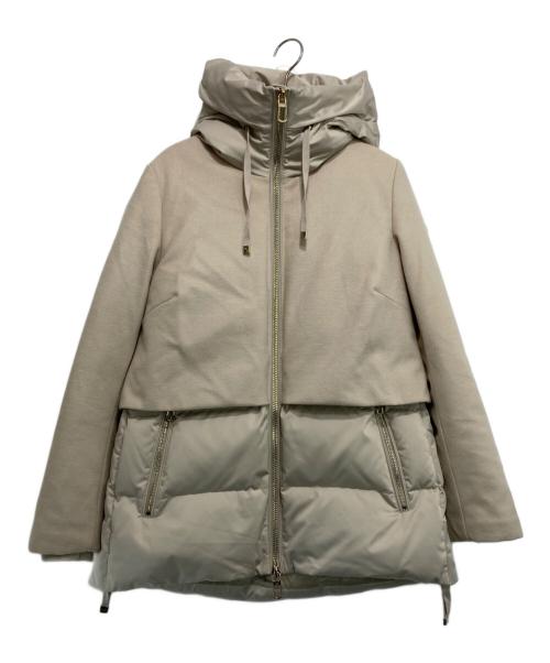 DUNO（デュノ）duno (デュノ) JULIA ダウンジャケット ベージュ サイズ:40の古着・服飾アイテム